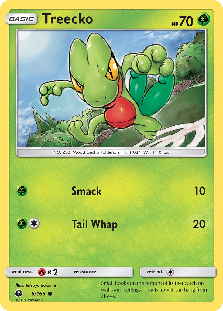 Treecko (8/168) [Sun & Moon: Celestial Storm] - Duel Kingdom