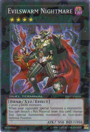 Evilswarm Nightmare [DT07-EN039] Super Rare - Duel Kingdom