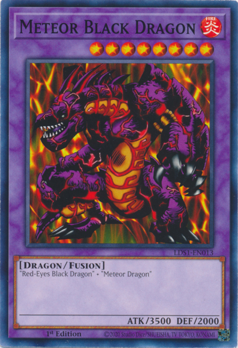 Meteor Black Dragon [LDS1-EN013] Common - Duel Kingdom