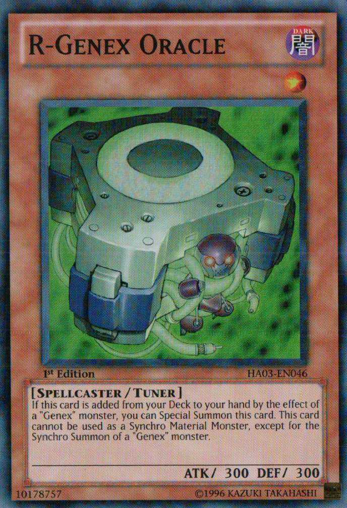 R-Genex Oracle [HA03-EN046] Super Rare - Duel Kingdom