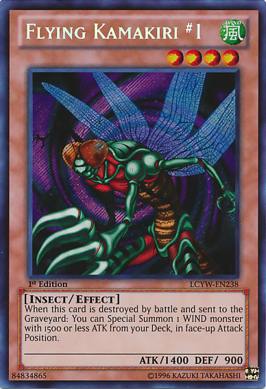 Flying Kamakiri #1 [LCYW-EN238] Secret Rare - Duel Kingdom