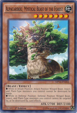 Alpacaribou, Mystical Beast of the Forest [MP14-EN244] Common - Duel Kingdom