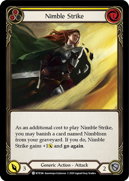 Nimble Strike (Yellow) [WTR186] Unlimited Normal - Duel Kingdom
