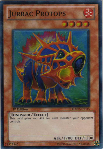 Jurrac Protops [HA02-EN035] Super Rare - Duel Kingdom