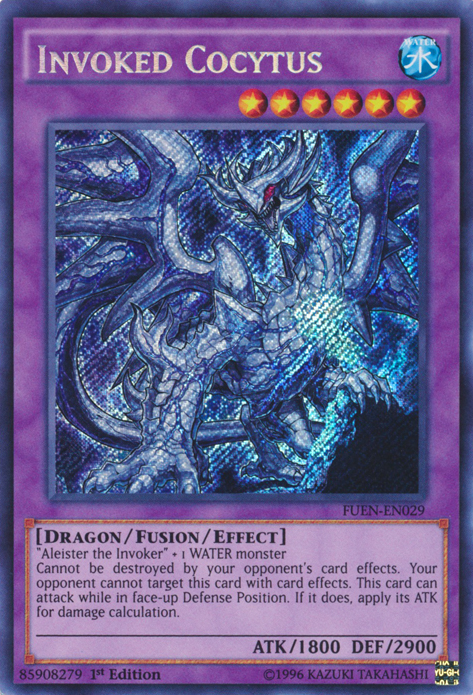 Invoked Cocytus [FUEN-EN029] Secret Rare - Duel Kingdom