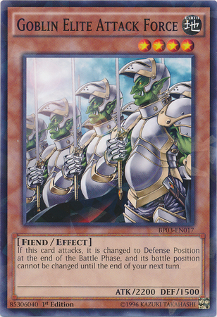 Goblin Elite Attack Force [BP03-EN017] Shatterfoil Rare - Duel Kingdom