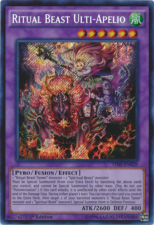 Ritual Beast Ulti-Apelio [THSF-EN028] Secret Rare - Duel Kingdom