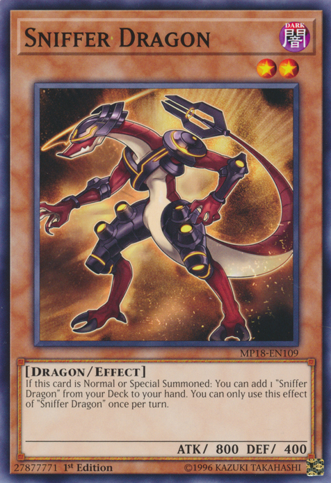 Sniffer Dragon [MP18-EN109] Common - Duel Kingdom