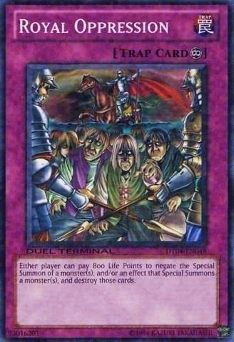 Royal Oppression [DT04-EN048] Common - Duel Kingdom