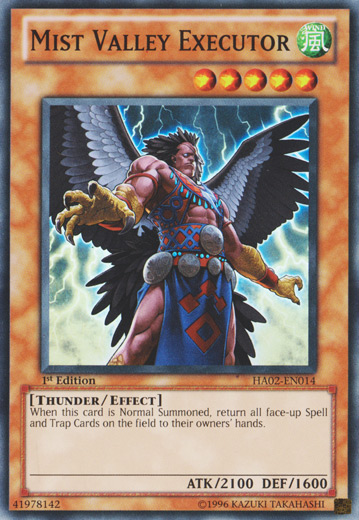 Mist Valley Executor [HA02-EN014] Super Rare - Duel Kingdom