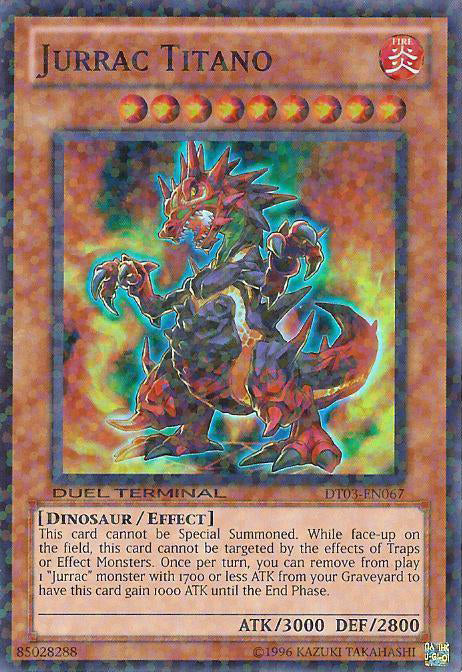 Jurrac Titano [DT03-EN067] Super Rare - Duel Kingdom