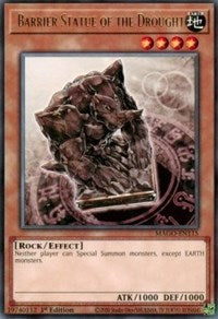 Barrier Statue of the Drought [MAGO-EN115] Rare - Duel Kingdom