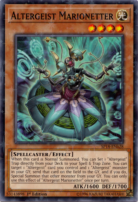 Altergeist Marionetter [SP18-EN028] Starfoil Rare - Duel Kingdom