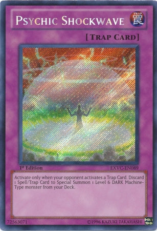 Psychic Shockwave [EXVC-EN089] Secret Rare - Duel Kingdom