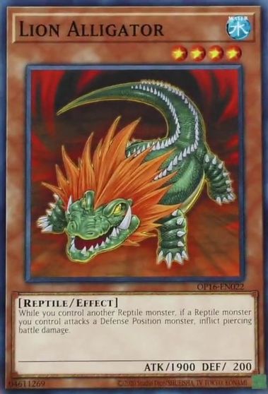 Lion Alligator [OP16-EN022] Common - Duel Kingdom