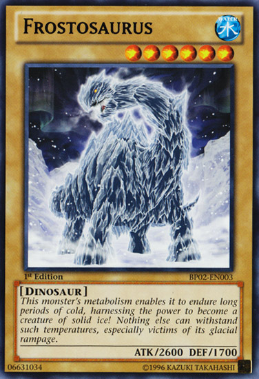 Frostosaurus [BP02-EN003] Rare - Duel Kingdom