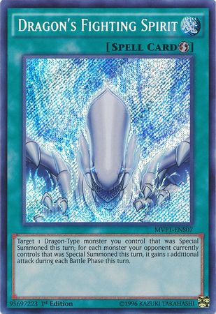 Dragon's Fighting Spirit [MVP1-ENS07] Secret Rare - Duel Kingdom