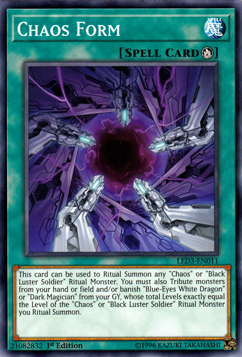 Chaos Form [LED3-EN011] Common - Duel Kingdom