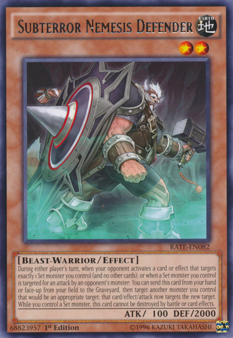 Subterror Nemesis Defender [RATE-EN082] Rare - Duel Kingdom