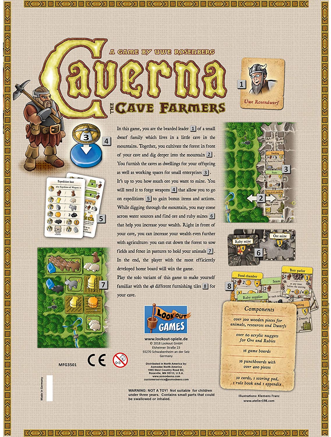 Caverna: The Cave Farmers - Duel Kingdom