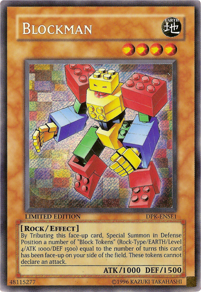 Blockman [DPK-ENSE1] Secret Rare - Duel Kingdom
