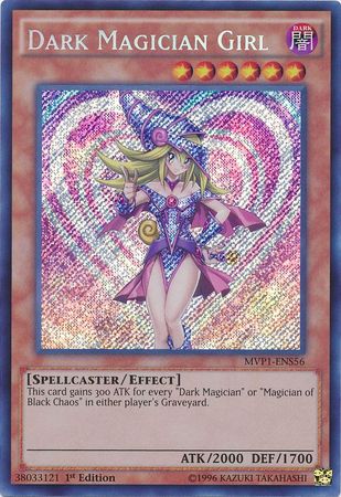 Dark Magician Girl [MVP1-ENS56] Secret Rare - Duel Kingdom