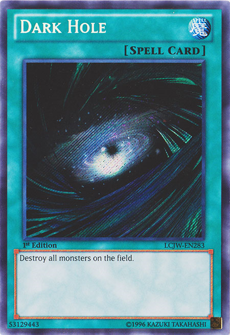 Dark Hole [LCJW-EN283] Secret Rare - Duel Kingdom