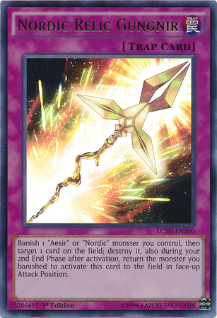 Nordic Relic Gungnir [LC5D-EN200] Ultra Rare - Duel Kingdom