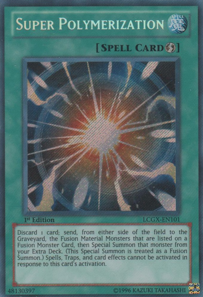 Super Polymerization [LCGX-EN101] Secret Rare - Duel Kingdom