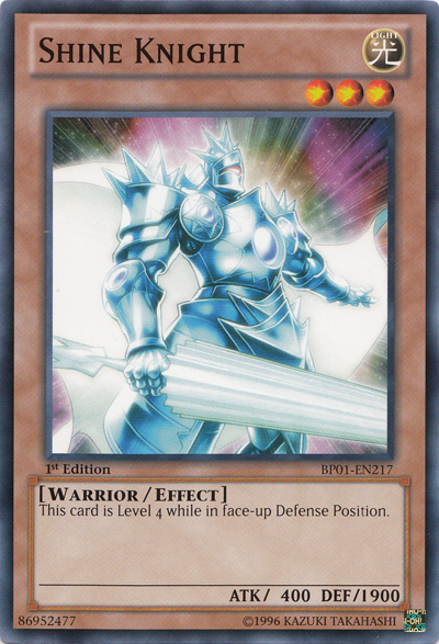 Shine Knight [BP01-EN217] Common - Duel Kingdom