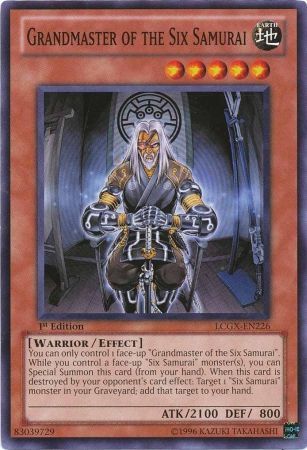 Grandmaster of the Six Samurai [LCGX-EN226] Common - Duel Kingdom