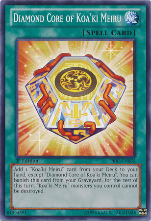 Diamond Core of Koa'ki Meiru [PRIO-EN065] Common - Duel Kingdom