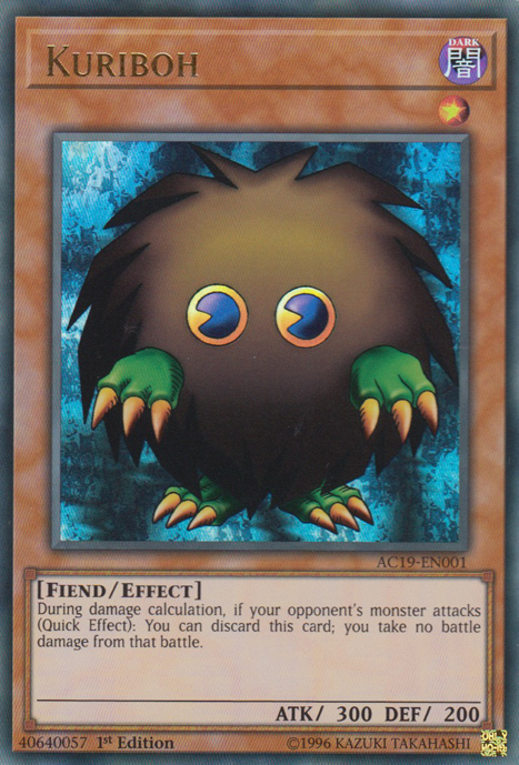 Kuriboh [AC19-EN001] Ultra Rare - Duel Kingdom