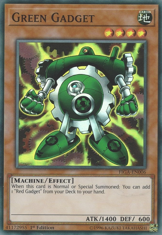 Green Gadget [FIGA-EN006] Super Rare - Duel Kingdom