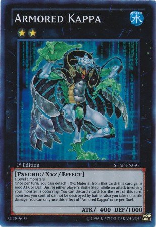 Armored Kappa [SHSP-EN097] Super Rare - Duel Kingdom