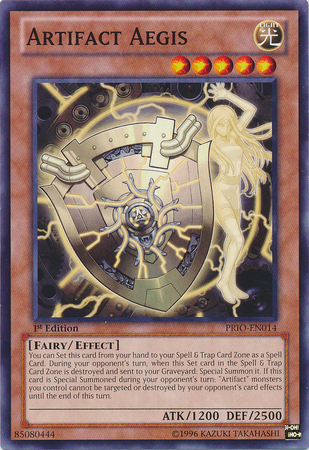 Artifact Aegis [PRIO-EN014] Common - Duel Kingdom