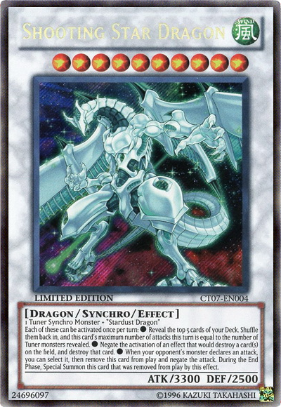 Shooting Star Dragon [CT07-EN004] Secret Rare - Duel Kingdom