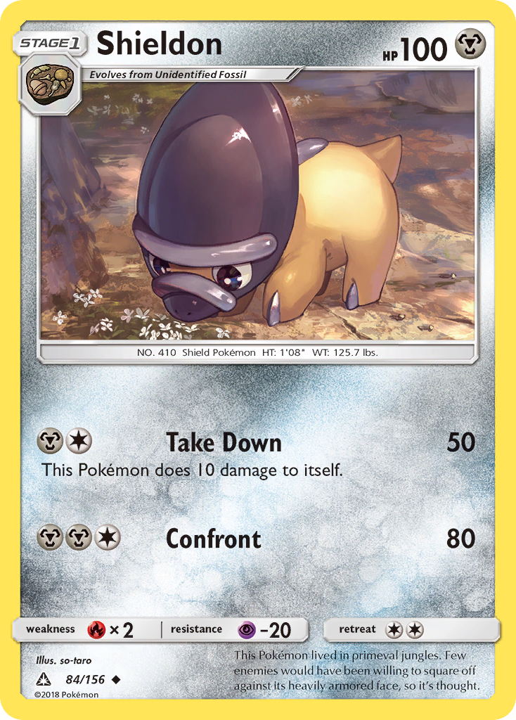 Shieldon (84/156) [Sun & Moon: Ultra Prism] - Duel Kingdom