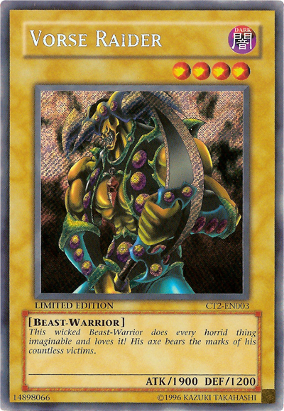 Vorse Raider [CT2-EN003] Secret Rare - Duel Kingdom