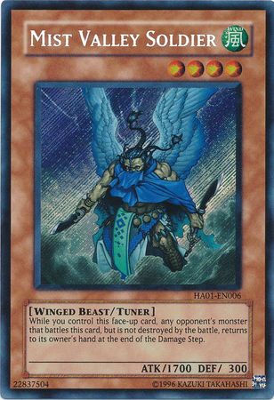 Mist Valley Soldier [HA01-EN006] Secret Rare - Duel Kingdom