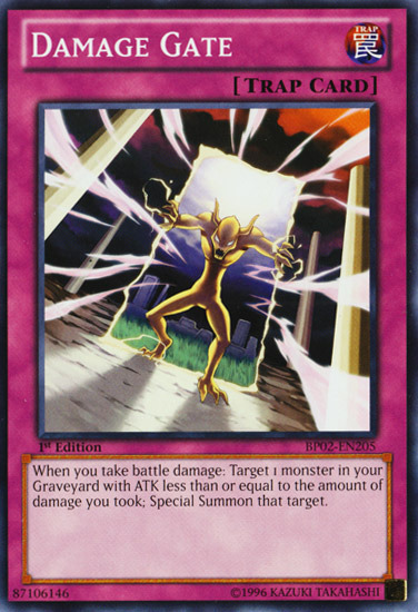 Damage Gate [BP02-EN205] Common - Duel Kingdom