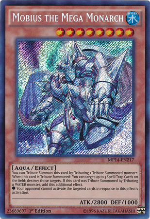 Mobius the Mega Monarch [MP14-EN217] Secret Rare - Duel Kingdom