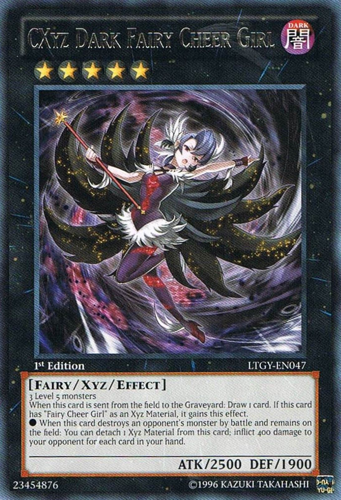 CXyz Dark Fairy Cheer Girl [LTGY-EN047] Rare - Duel Kingdom