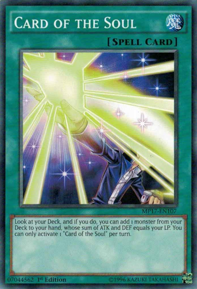 Card of the Soul [MP17-EN107] Common - Duel Kingdom