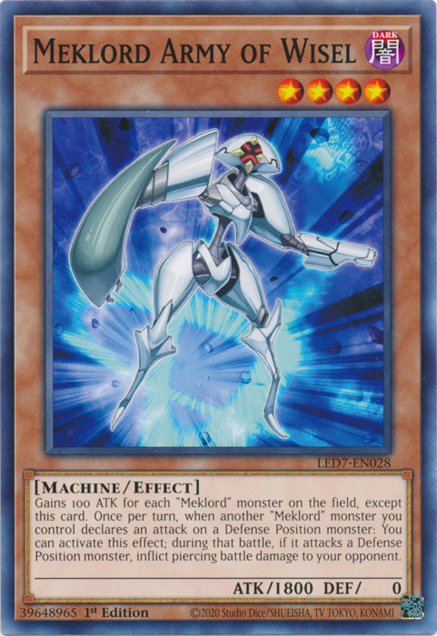 Meklord Army of Wisel [LED7-EN028] Common - Duel Kingdom