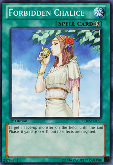 Forbidden Chalice [BP02-EN155] Common - Duel Kingdom