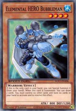 Elemental HERO Bubbleman [SGX1-ENA08] Common - Duel Kingdom