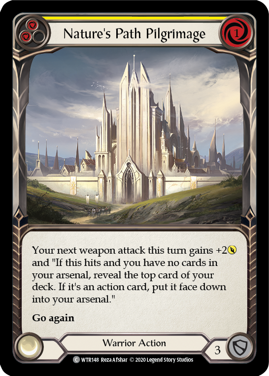 Nature's Path Pilgrimage (Yellow) [WTR148] Unlimited Normal - Duel Kingdom