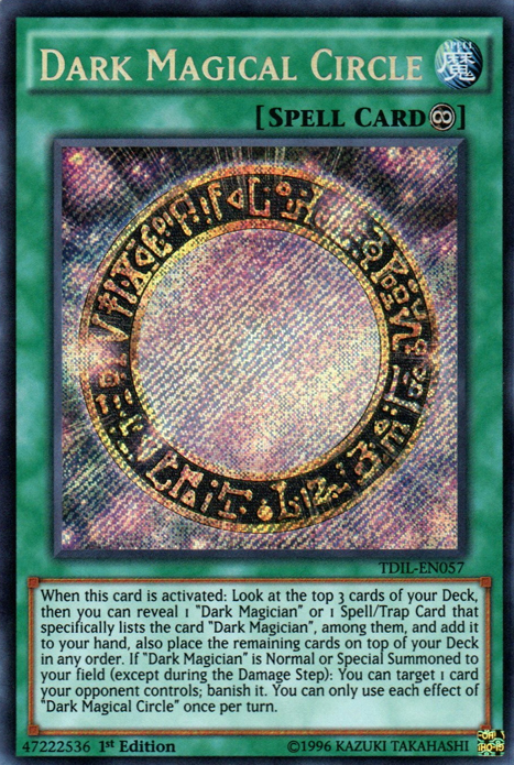 Dark Magical Circle [TDIL-EN057] Secret Rare - Duel Kingdom