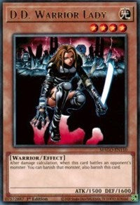 D.D. Warrior Lady [MAGO-EN110] Rare - Duel Kingdom